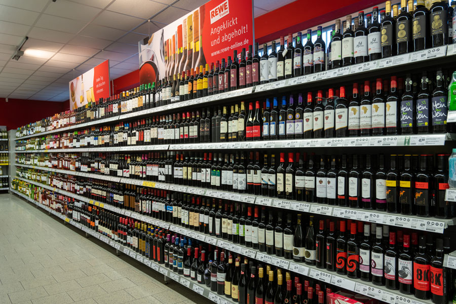 Weinabteilung